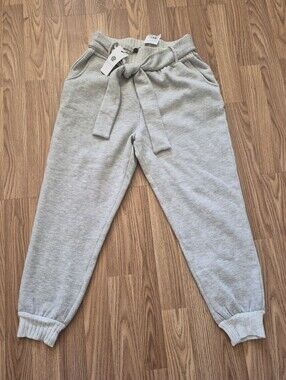 Socialite Women's Grey Tie Waist Sweatpants Joggers New with tags